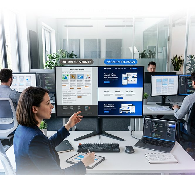 Reimagine Your Website with AF Web Development